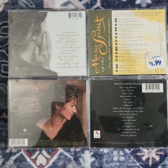 Amy Grant CD Lot of 4: The Collection, Music of the Spirit, Behind the Eyes VG+ - Picture 2 of 11